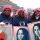 Cassandra Martin, Jackie Harris and Lois Williams, friends from Virginia.